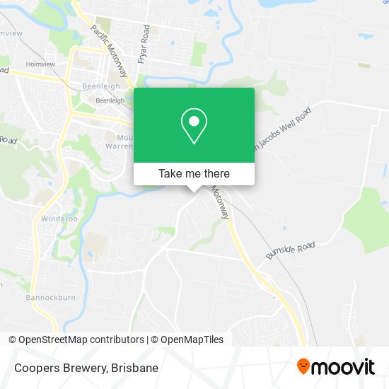 Coopers Brewery map