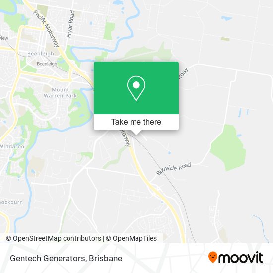 Gentech Generators map