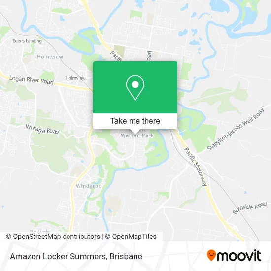 Mapa Amazon Locker Summers