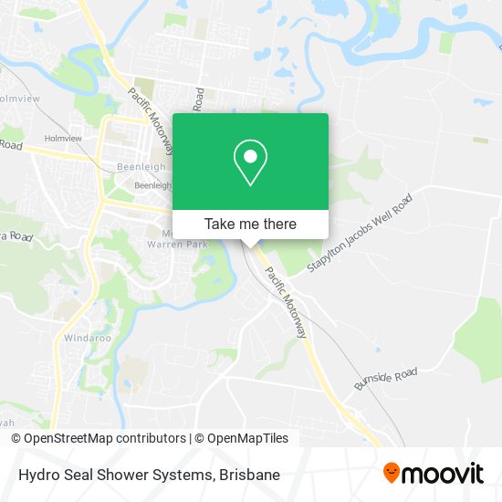Hydro Seal Shower Systems map