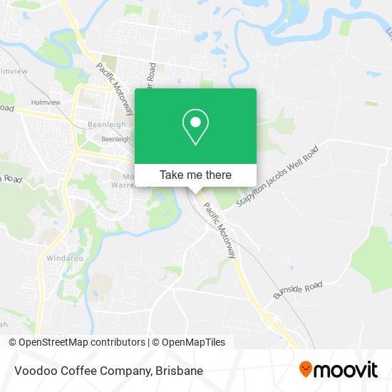 Voodoo Coffee Company map