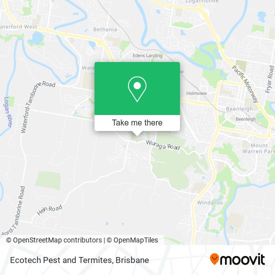 Ecotech Pest and Termites map