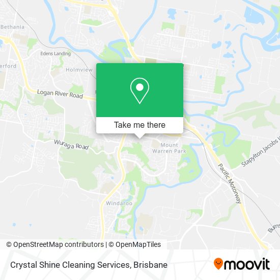 Mapa Crystal Shine Cleaning Services