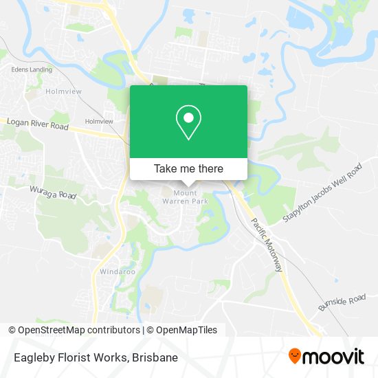 Eagleby Florist Works map