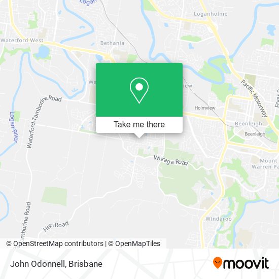 John Odonnell map