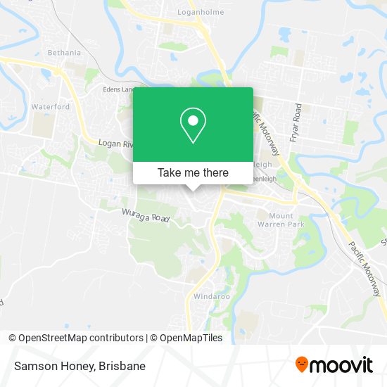 Samson Honey map