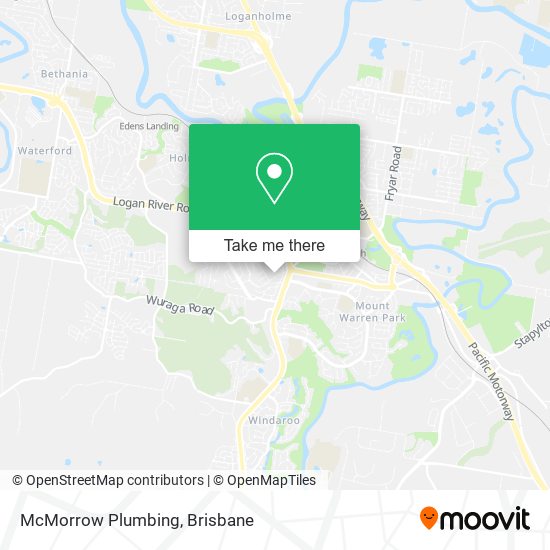 McMorrow Plumbing map