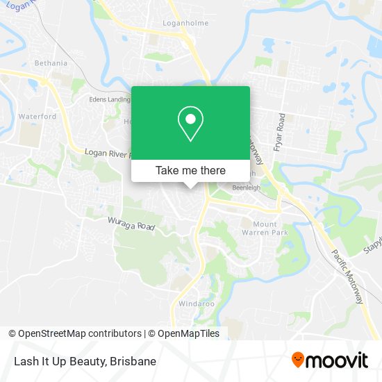 Lash It Up Beauty map