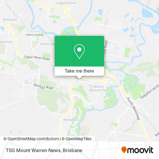 TSG Mount Warren News map