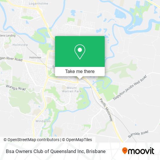 Bsa Owners Club of Queensland Inc map