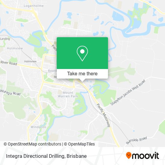 Integra Directional Drilling map