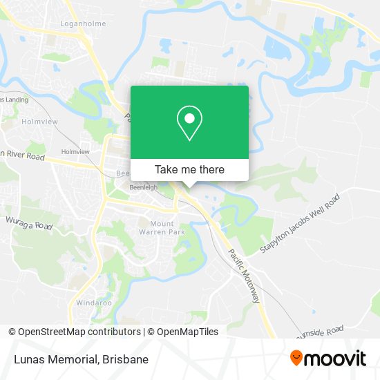 Lunas Memorial map