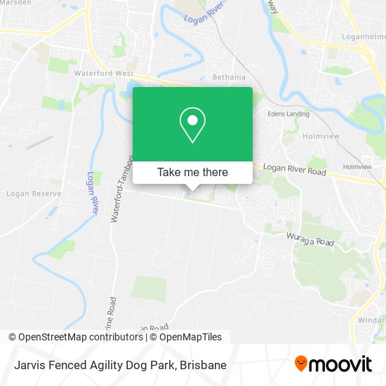 Jarvis Fenced Agility Dog Park map