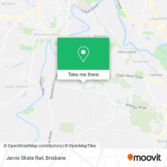 Jarvis Skate Rail map