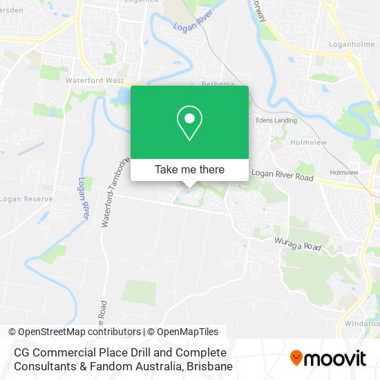 CG Commercial Place Drill and Complete Consultants & Fandom Australia map