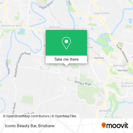 Iconic Beauty Bar map
