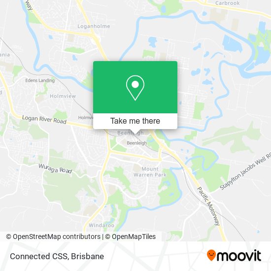 Connected CSS map