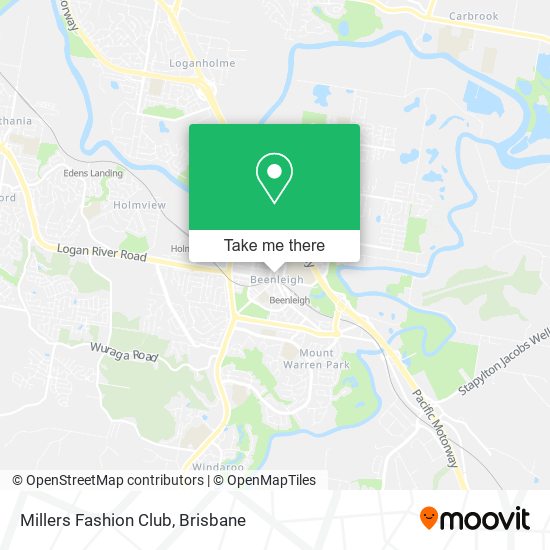Millers Fashion Club map