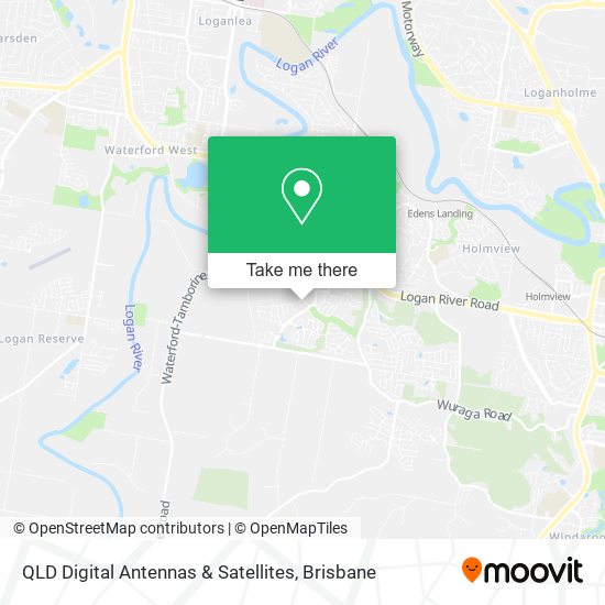 QLD Digital Antennas & Satellites map