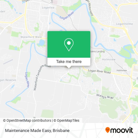 Maintenance Made Easy map