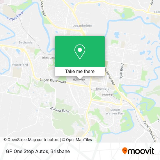 GP One Stop Autos map