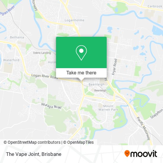 The Vape Joint map