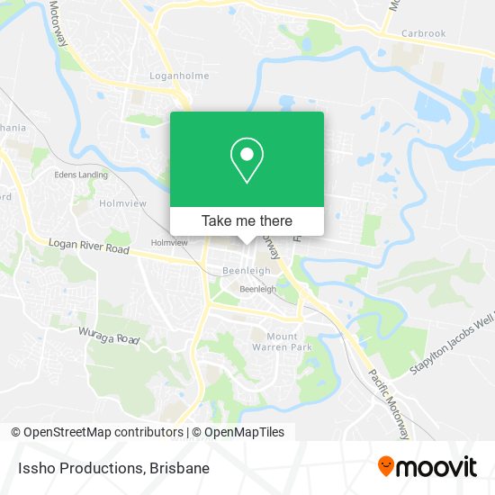 Issho Productions map