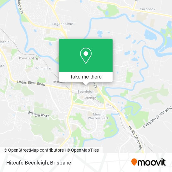 Hitcafe Beenleigh map