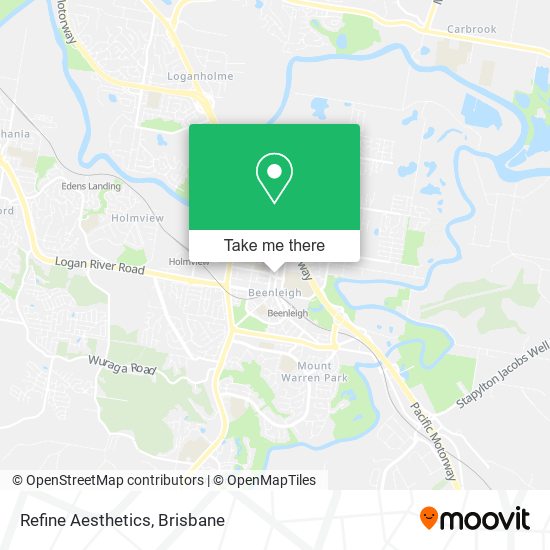 Refine Aesthetics map