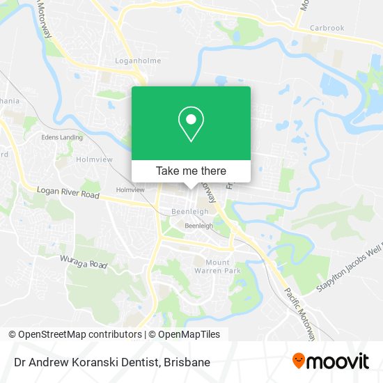 Dr Andrew Koranski Dentist map