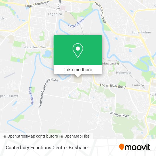 Canterbury Functions Centre map