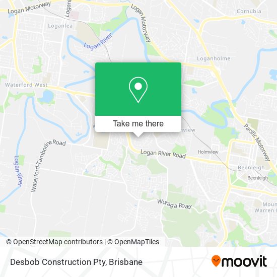 Desbob Construction Pty map