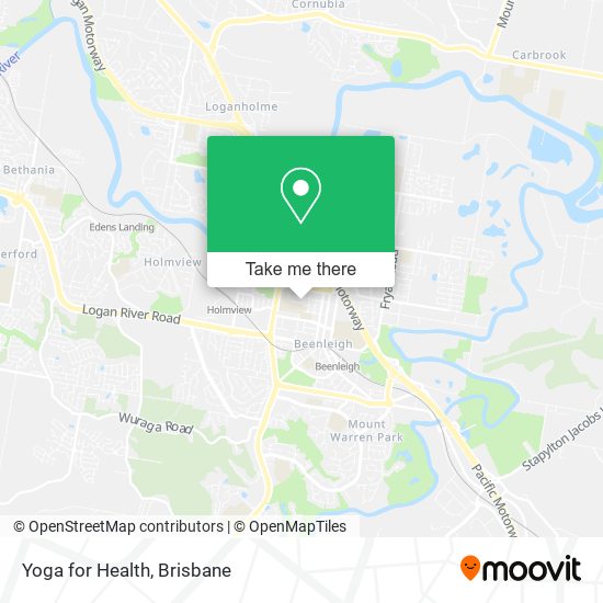 Yoga for Health map