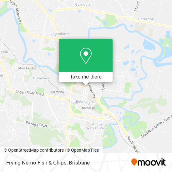 Frying Nemo Fish & Chips map