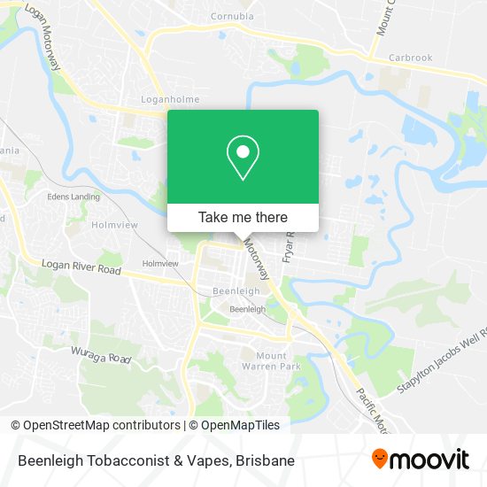 Beenleigh Tobacconist & Vapes map