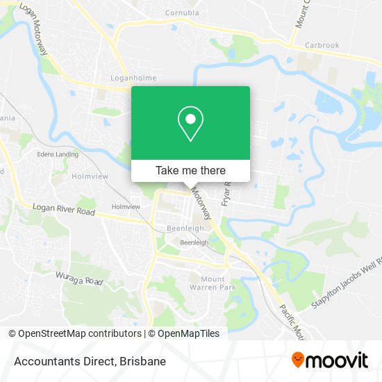 Accountants Direct map