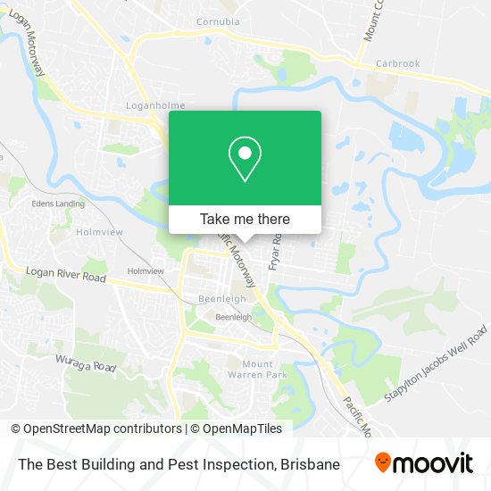 The Best Building and Pest Inspection map