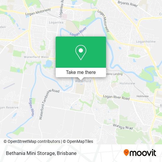 Bethania Mini Storage map