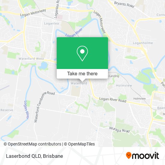 Laserbond QLD map