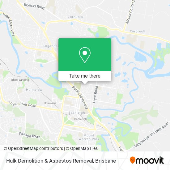 Hulk Demolition & Asbestos Removal map