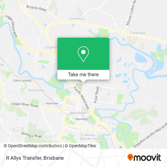 R Allys Transfer map