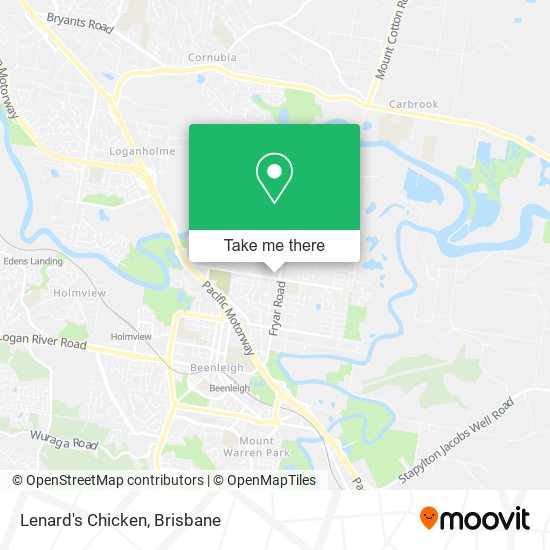Lenard's Chicken map