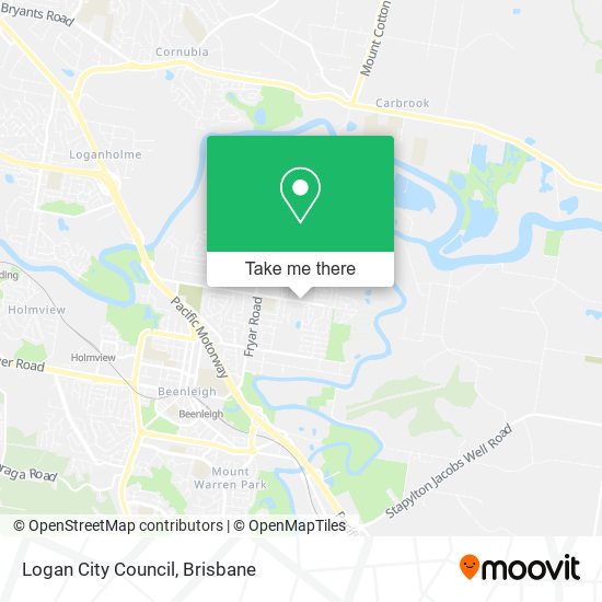 Logan City Council map
