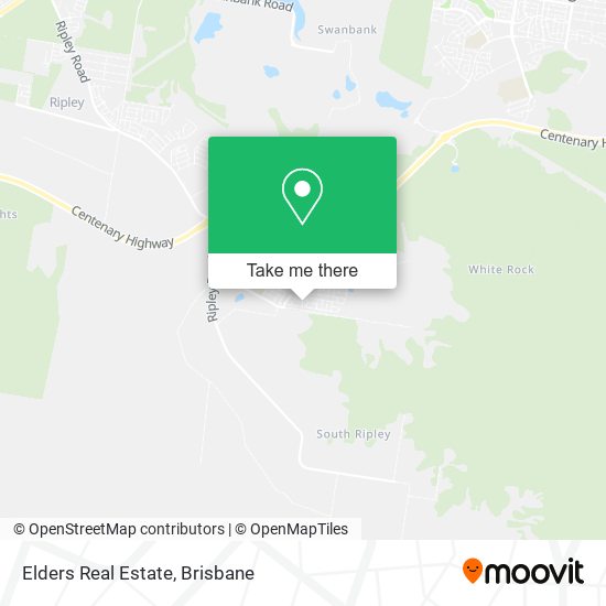 Elders Real Estate map