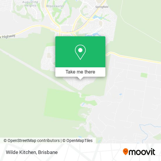 Wilde Kitchen map