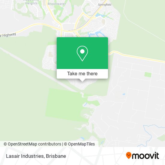 Lasair Industries map