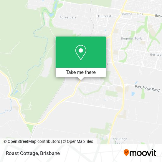 Roast Cottage map