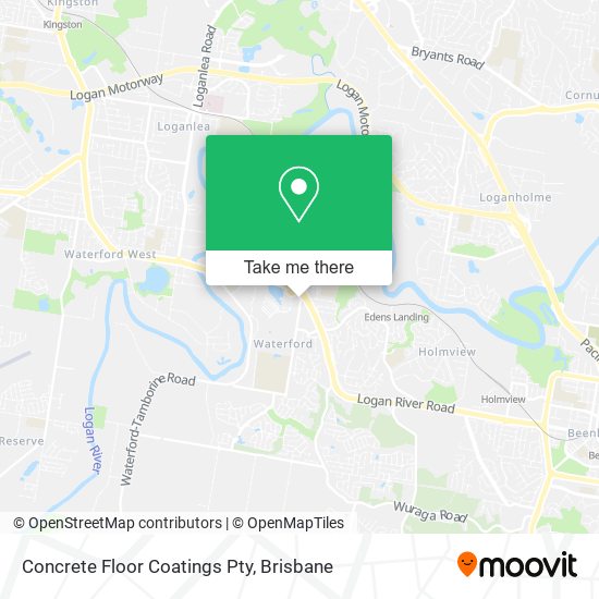 Concrete Floor Coatings Pty map
