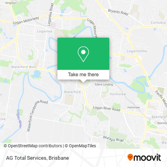 AG Total Services map