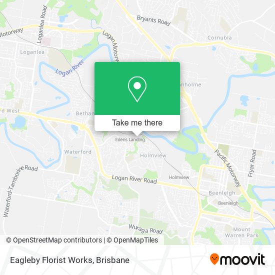 Eagleby Florist Works map